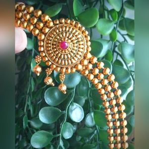 Sun Circle Indian Choker Necklace